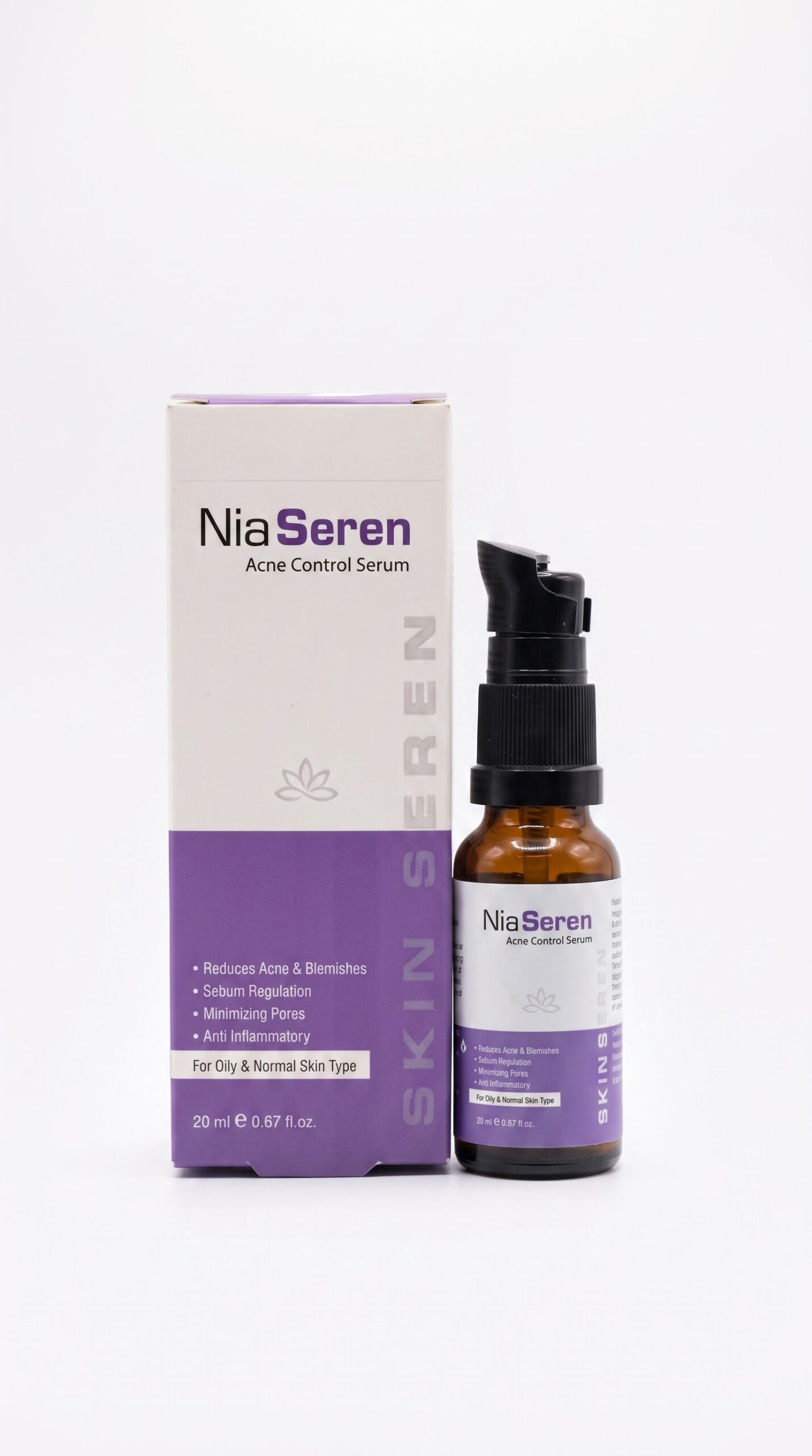 NiaSeren Acne Control Serum for Oily & Acne-Prone Skin